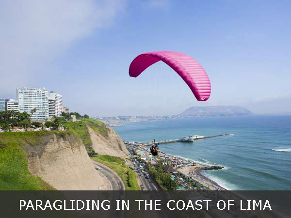 Paragliding in the coast of Lima  - Carlos Ibarra