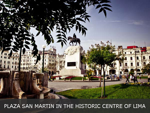 Plaza San Martin in the Historic Centre of Lima - Gihan Tubbeh