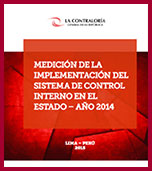 Publicación: Medición de la Implementación del Sistema de Control Interno en el Estado - 2014